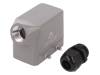 D10B-SE-4G-PG16 Корпус: для разъемов HDC; размер D10B; на провод; угловой; PG16