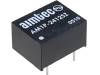 AM1P-2412SZ, Преобразователь: DC/DC; 1Вт; Uвх:21,6?26,4В; 12ВDC; Iвых:83мА, AIMTEC