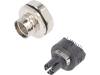 21033812824 Гнездо; M12; PIN:8; "мама"; код X-ProfiNET; на панель, гайка сзади