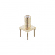 R114 426 000W SMB Straight PCB Mount SMB appliance socket, print assembly Socket, Solder Termi