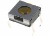 DTSHW6-8S-B Микропереключатель; 1; SPST-NO; 0,05A/12ВDC; THT; 1,6Н; 6x6мм
