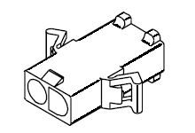 19-09-2028, Plug housing, panel Poles 2, Molex