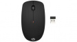 6VY95AA#ABB Wireless Mouse X200 2.4 GHz/USB Nano Receptor 1600dpi Black