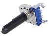 RK12L1210C0R, Потенциометр: осевой; 50мВт; 10кОм; ±20%; Ось: 6мм; 300°; L: 30мм, Alps