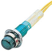 IND515205-240-T/GRN, Indicator round 240 VAC, CamdenBoss