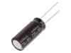 UPM1K221MHD Конденсатор: электролитический; с низким импедансом; THT; 220мкФ