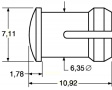 SQB 400RTP LED lenses red 5 mm