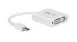 MDP2DVIW Adapter, Mini DisplayPort Plug / DVI Socket