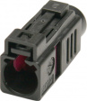 R197 112 C90W Fakra plastic casing 50 Ohm blue