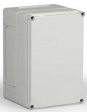 CPCF203018G Cubo C 200 x 300 x 187 мм, выбивные фланцы, серая крышка, PC, IP 66/67, вкл. рам