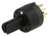 SR09168SNG, Переключатель: поворотный; 6; 0,5A/24ВDC; Кол-во секций:1; 45°, Ninigi