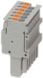 3212510 PP-H 1,5/S/2 Plug Grey 0.14...1.5 mm2