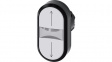 3SU1001-3AB66-0AN0 SIRIUS ACT Twin Push-Button front element Plastic, white/white