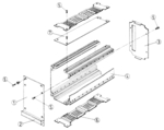 30809-636, Rear Panel, 3 HE, 10 TE, Schroff