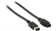 CCGP62600BK20 FireWire Cable FireWire 6-Pin Male - FireWire 9-Pin Male Black 2m