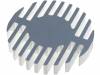 SK57810AL, Радиатор; для светодиодов; O:60мм; H:10мм; 2,1К/Вт, Fischer Elektronik
