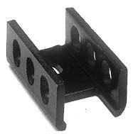 KL-112/25/B/SW, Радиатор: штампованный; U; TO220; черный; L: 25мм; W: 16мм; H: 11мм, Seifert electronic