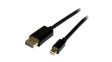 MDP2DPMM4M Video Cable, Mini DisplayPort Plug - DisplayPort Plug, 3840 x 2160, 4m