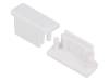 70360001, Заглушка для профилей LED; белый; ABS; Назначение: SURFACE10, TOPMET