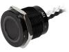 PS193P10Y21W12VT Переключатель: пьезоэлектрический; Положения: 2; SPST-NO; IP68