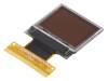 DEP 064048A-Y, Дисплей: OLED; графический; 0,66"; 64x48; Разм:18,46x18,1x1,3мм, Display Elektronik