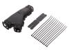 MBG0050Y24, Гелевая муфта; BREAK 50Y; полипропилен; IP68; черный; Y: 220мм, MOREK