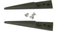 A249SV Kit of 2 PVDF Tips and 3 Screws ESD Straight/Strong/Thick 40mm