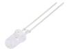 OS5RKA5111Y LED; 5мм; красный; 6-8лм; 15°; Поверхность: выпуклая; Шаг:2,54мм