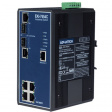 EKI-7654C 4+2G port managed Ethernet switch 4x 10/100 RJ45 2x 10/100/1000 RJ45/SFF (Mini-G