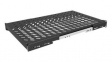 VRA3002 Sliding Shelf for 19" Cabinets, Adjustable, 45kg, Black