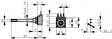 PC-16SH10IP06254A Rotary Potentiometer, 250 kOhm, PCB Connection