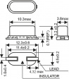 KX-KST SMD Crystal 3,5795450 MHz Quartz SMD 3.5795450 MHz