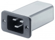 C20F.0001 Разъем: питания AC; IEC 60320; C20 (I), с фильтром; гнездо; "папа"