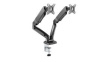 IB-MS304-T Desk Mount Dual Monitor Arm, 27", 75x75 / 100x100, 6.5kg
