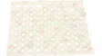 RND 455-00578 Rubber Feet  diam. 8 mm x 2.5 mm Clear