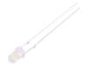 OSG8DL3131A LED; 3мм; желтый (fluorescent yellow-green); 7000-8400мкд; 30°