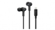 G3H0001BTBLK Headphones, In-Ear, 20kHz, Cable, Black