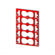 6ES7193-6CP72-2AA0 ET200SP Colour Coding Plate red
