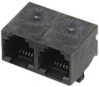 RJE01-660-02 Modular jack, unshielded, 6 6/6RJ12 * 2