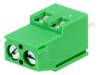 EB147A-02-C Клеммник; 5мм; угловой 90°; 2,5мм2; Контактные группы:2; луженые