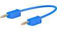 28.0039-04523 Test Lead 450mm Blue 30V Gold-Plated