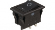 JWLW21RA1A ROCKER; DPST; Пол: 2; ON-OFF; 16A/250ВAC; 5A/72ВDC; черный; IP67; нет