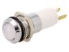SWBU 14622, Индикат.лампа: LED; вогнутый; 12?14ВDC; 12?14ВAC; Отв: O14,2мм, SIGNAL-CONSTRUCT