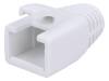 MP0035W Корпус вилки RJ45; 8мм; Цвет: белый