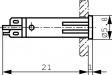 1.69.508.864/1301 СИД-индикаторы красный 24...28 VDC