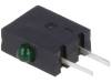 KM-2520EH/1SGD-5V, LED; в корпусе, горизонтальн; Кол-во диод:1; 1,8мм; THT; зеленый, Kingbright