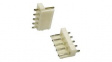 RND 205-00984 Straight Plug Pin Header, PCB - Through Hole, 1 Rows, 5 Contacts, 3.96mm Pitch