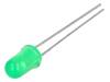 LTL2R3KGD-EM, LED; 5мм; зеленый; 38мкд; 30°; Поверхность: выпуклая; Шаг:2,54мм, LITE-ON
