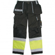 665170499-C48 Tool Pocket Trousers with Reflex 665 Size C48/M yellow-black