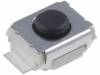 B3U-1000PM Микропереключатель; 1; SPST-NO; 0,05A/24ВDC; SMT; 0,49Н; 2,5x3мм